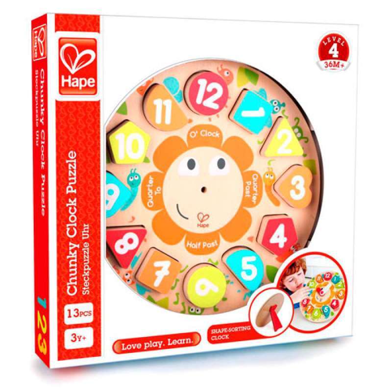 PUZZLE HAPE RELÓGIO