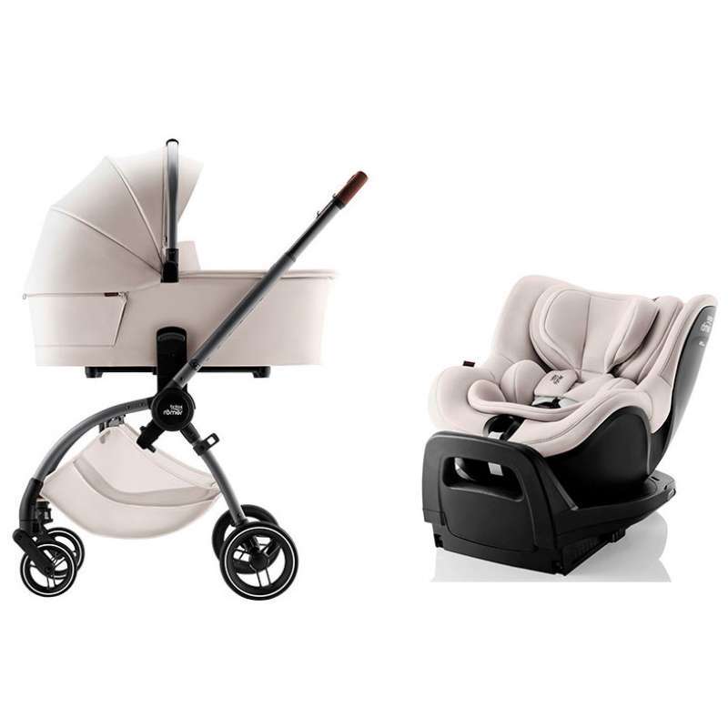 CARRINHO DE BEBÉ BRITAX RÖMER RIO E CADEIRA AUTO DUALFIX PRO