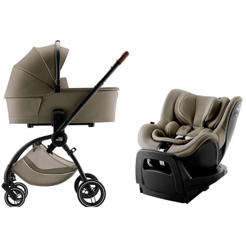 CARRINHO DE BEBÉ BRITAX RÖMER RIO E CADEIRA AUTO DUALFIX PRO