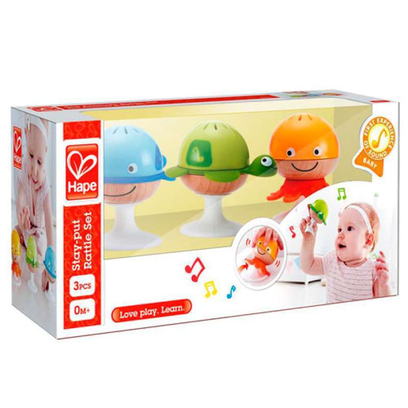 CONJUNTO DE CHOCALHOS ADESIVOS HAPE