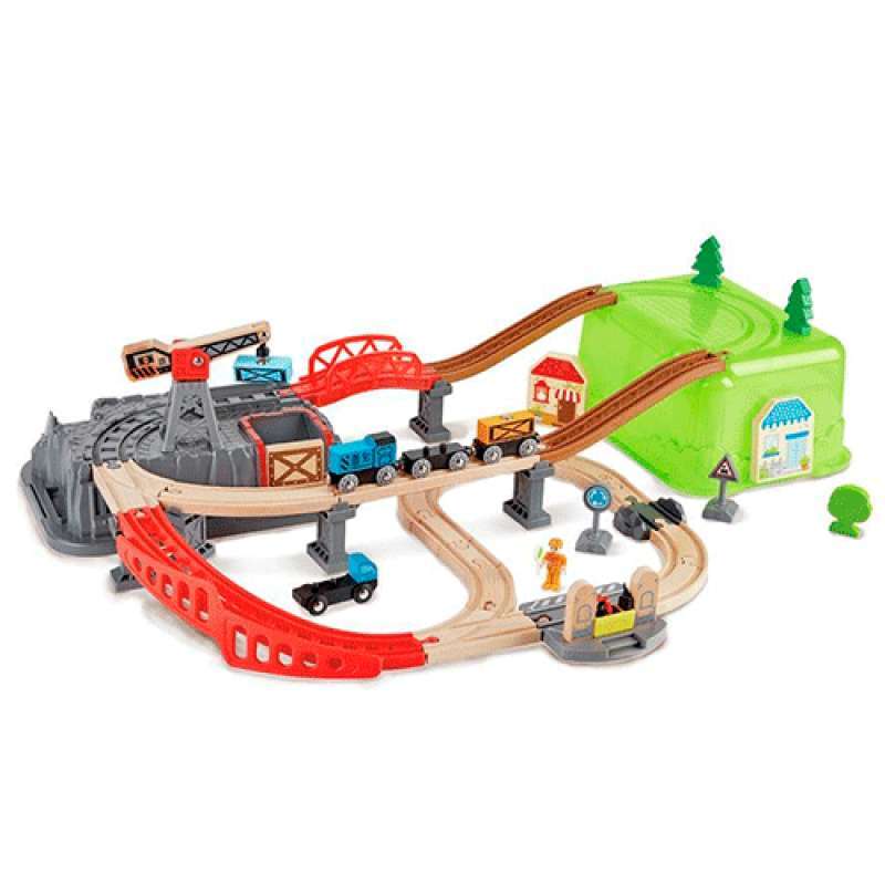 CONJUNTO DE BLOCOS DE CONSTRUÇÃO FERROVIÁRIA HAPE