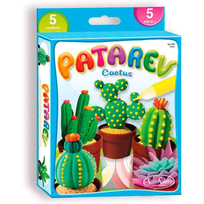 PASTA DE MODELAGEM SENTOSPHERE PATAREV MINI CACTUS