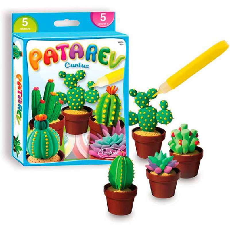 PASTA DE MODELAGEM SENTOSPHERE PATAREV MINI CACTUS