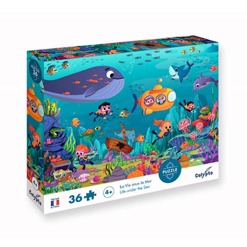 PUZZLE SENTOSPHERE VIDA MARINHA