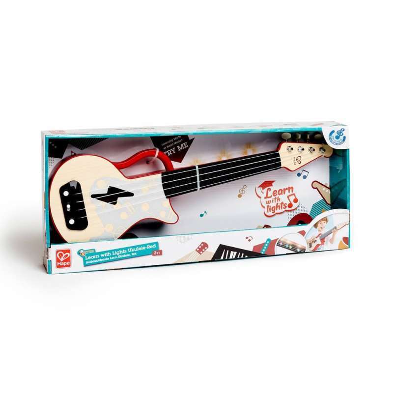 UKULELE LUMINOSO HAPE PARA APRENDER MÚSICA