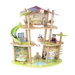 CASA DE BAMBU HAPE URSOS PANDA