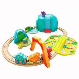 CUBO DE TREM DINOSSAURO HAPE