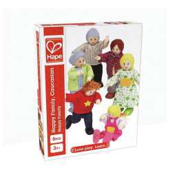 FAMÍLIA FELIZ DE BONECAS HAPE