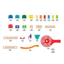 PISTA DE CORRIDA DE MÁRMORE HAPE